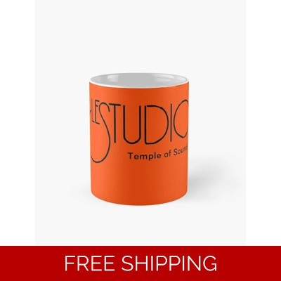 Classic Mug Orange Le Studio Black Logo TOS Black